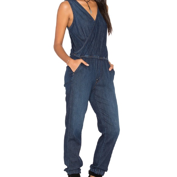 MOTHER Coast to Coast Jumpsuit Sleeveless One Piece READ - Picture 1 of 16